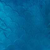 Blue Textured Cushion Cover