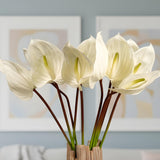 Artificial white Anthurium Flower