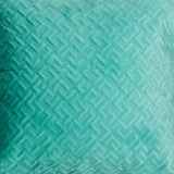 Soft Textured Teal Cushion Cover
