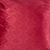 Red Diamond-Textured Soft Cushion Cover