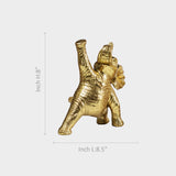 Golden Dancing Elephant Artifact