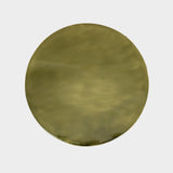 Round MS Side Table with Metal Base