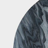 Marble Top Nesting Side Tables with Metal Base