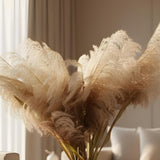 Artificial Beige Pampas Grass flowers.