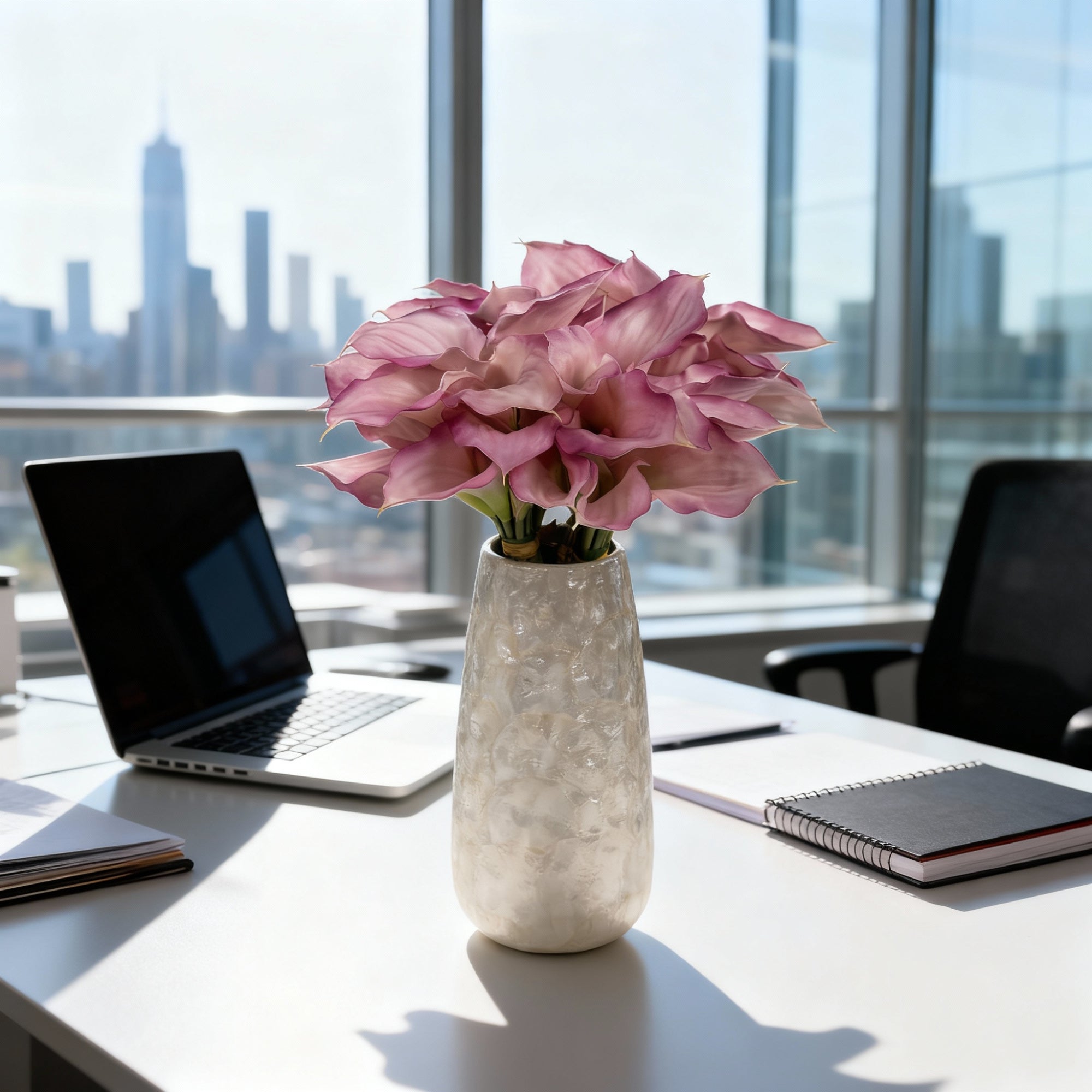 Artificial Pink Calla Lily Flowers