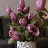 Artificial Pink Magnolia Flower.