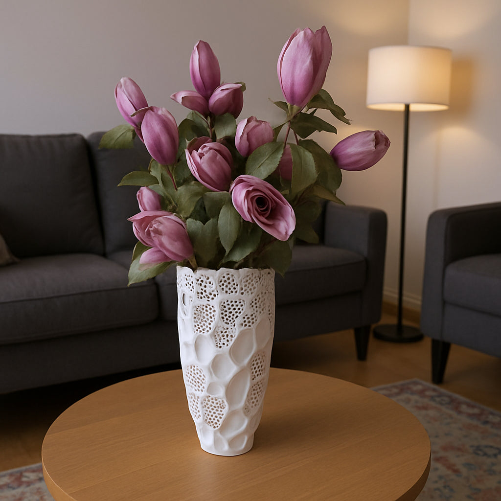 Artificial Pink Magnolia Flower