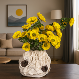Artificial Yellow Poppy Flowers