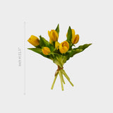 Artificial Yellow Tulip Bunch.
