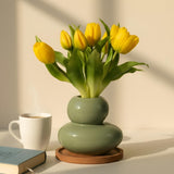 Artificial Yellow Tulip Bunch