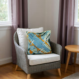 Belt & Chain Design Cushion Cover