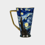 Blue Art Porcelain Mug