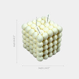 Bubble cube Candle.
