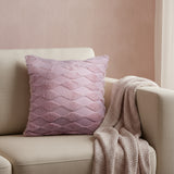 Cute Diamond Pattern Pink Cushion Cover