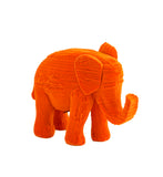 Orange Elephant Sculpture