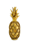 Golden Pineapple Sculpture