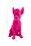 Hot Pink French Bulldog Figurine