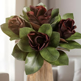 Deep Purple Artificial Magnolia Stem.