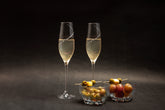 Diamante | Silhouette - Champagne Flutes with Swarovski® Crystals | 210 ml | Set of 2