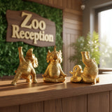 Golden Cute elephant artifacts