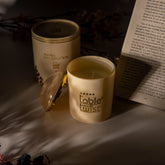 Golden jar aroma candle