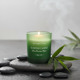 Green LED jat candles