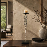 Human Figure Metal Candle Stand Large