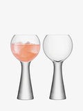 LSA International | Moya – Wine Balloon Glasses | 500 ml | Clear | Crystal | Set of 2.