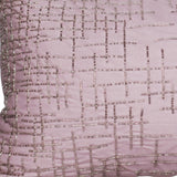 Lavender Cushion Cover with Subtle Embroidered