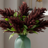Maroon Artificial Flowers.