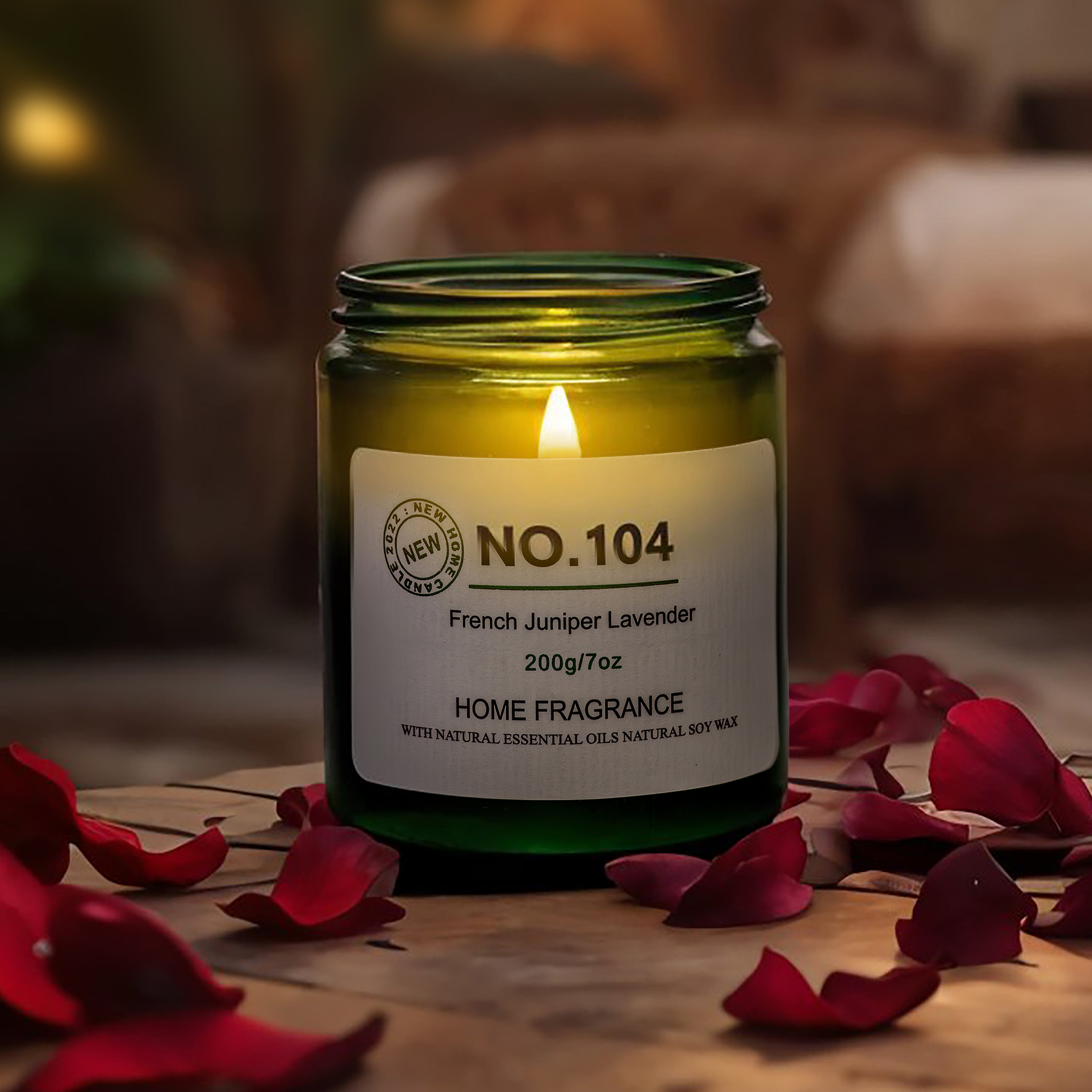 Natural Scented Jar Candle