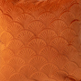Orange Textured Cushion Cover.