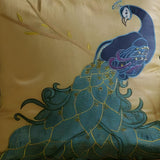 Peacock Pattern Cushion Cover.