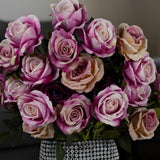 Plum & Blush Rose Flowers.