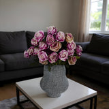 Plum & Blush Rose Flowers