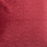 Premium Wine Red Geometric Design Cushion Cover.