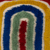 Rainbow Tufted Cushion Cover