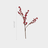 Red Cherry Artificial Flowers