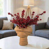 Red Cherry Blossom Flowers