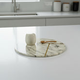 Round Marble Tray – Multipurpose Organizer Tray