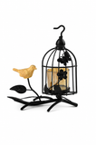 Serene Birdcage Candle Holder