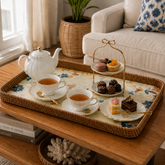 Floral Charm Mother of Pearl Tray