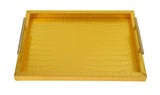 Golden Luxe Big Square Tray