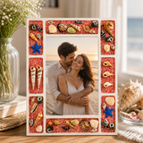 Seaside Pink Shell Photo Frame