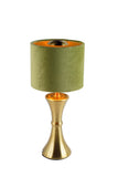 Olive Gold Glow Table Lamp