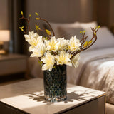 White Magnolia Blossom Artificial Flowers