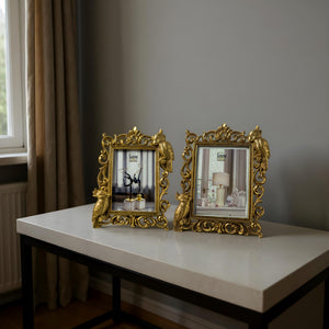 Golden Sparrow Picture Frame