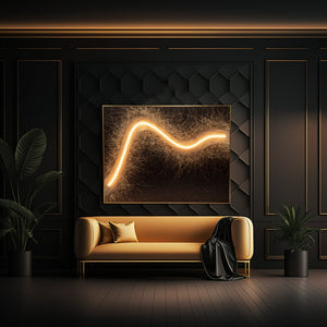 Art in Motion – Light-Inspired Wall Decor