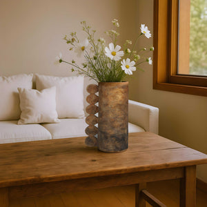 Ceramic Vase in Earth Tones