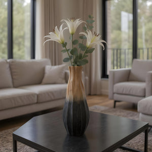 Wavy Ceramic Vase